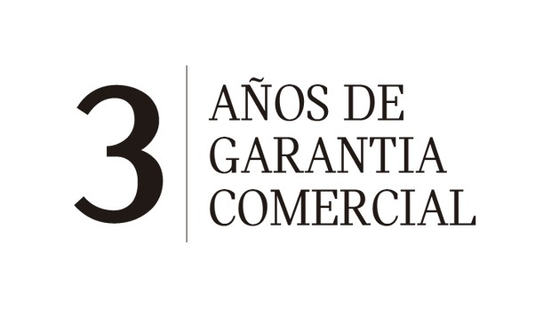 TRES AÑOS DE GARANTÍA